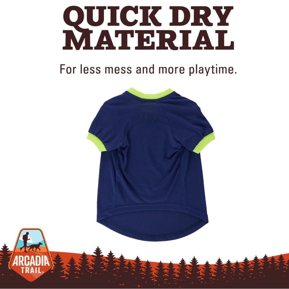 New Top Paw Icons Quick Dry high visibility dog shirt XS - Picture 2 of 11